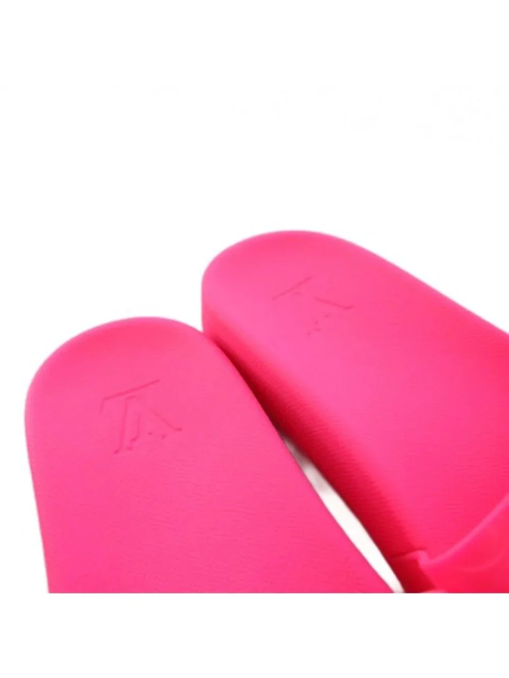 Louis Vuitton Waterfront Line Monogram Rubber Sandals 7 Pink KH - Picture 5 of 8